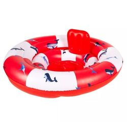 Nafukovacie koleso pre bábätká Veľryby 69cm Swim Essentials