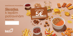 Darčekový poukaz 5 EUR eshop