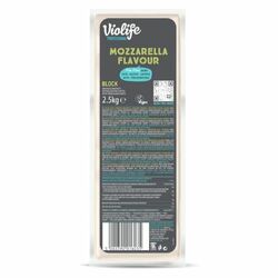 Syr rastlinný Mozzarella blok 2,5kg Violife
