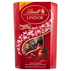 Lindt Lindor pralinky Double chocolate 200g